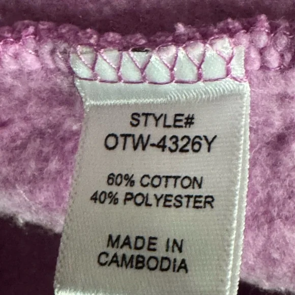 Zenana Outfitters Mineral Washed Pink Pullover - Picture 8 of 8